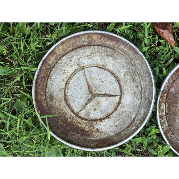 Mercedes Chrome Hubcaps 190 sl 300 sl Gullwing Ponton w111 w113 Pagoda w100 - Picture 9 of 12